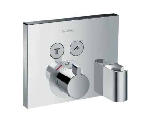 ShowerSelect termosztát 2 fogyasztóhoz falsík alatti szereléshez Porter szettel króm