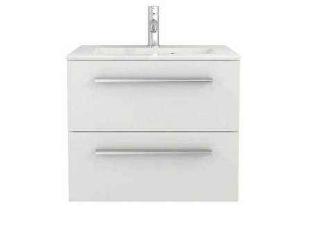 Libato 60 modern-minimal alsóbútor mosdóval fehér