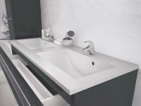 Libato 120 modern-minimal alsóbútor mosdóval outlet