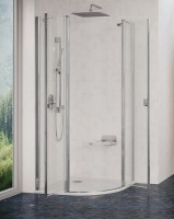 CSKK4-90 íves, nyílóajtós zuhanykabin
