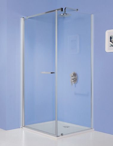 KNDJ/PRIII 90x90 szögletes, nyílóajtós zuhanykabin