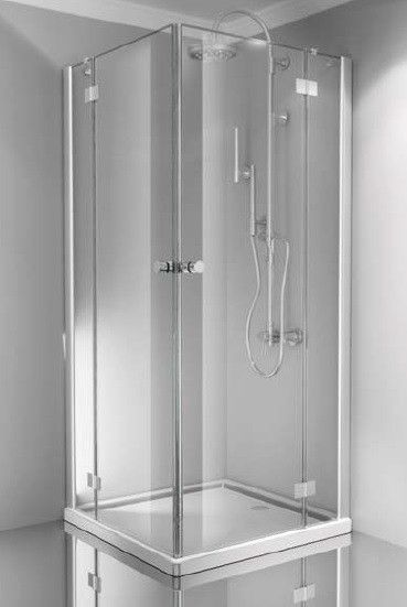 Smartflex 90x90 szögletes, két nyílóajtós zuhanykabin