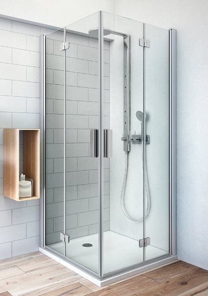 TZOL1+TZOP1 110x110 nyílóajtós zuhanykabin