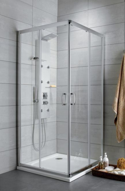 Premium Plus D 100x90 szögletes zuhanykabin