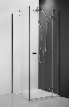 GDOP1+GBL 90X100 szögletes, nyílóajtós zuhanykabin