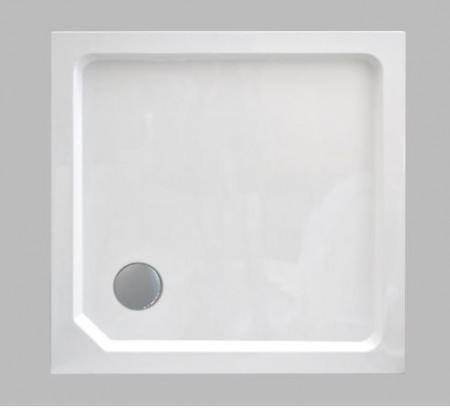 SMC 90x90 szögletes akril zuhanytálca