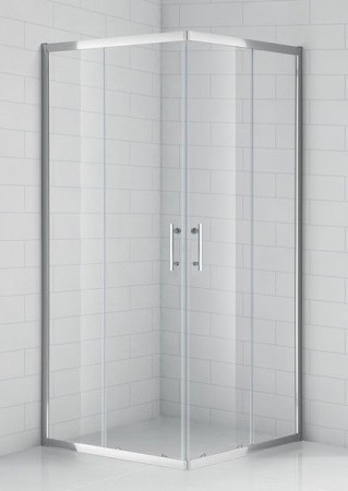 OBS2 90x90 szögletes tolóajtós zuhanykabin