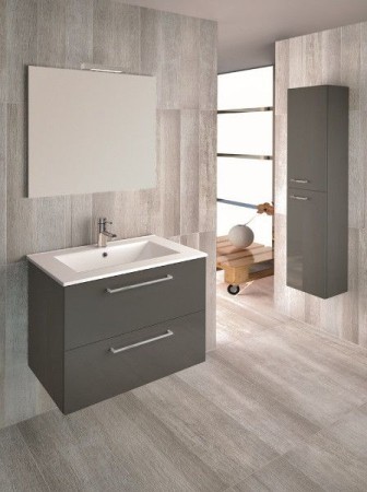 Easy 70 modern-minimal komplett fürdőszobabútor Kyra mosdóval