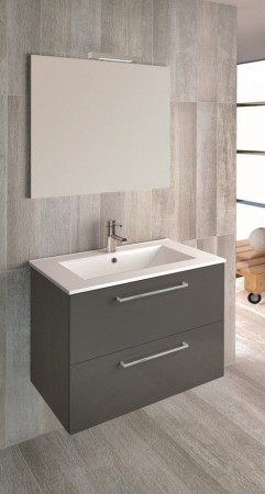 Easy 60 modern-minimal komplett fürdőszobabútor Kyra mosdóval