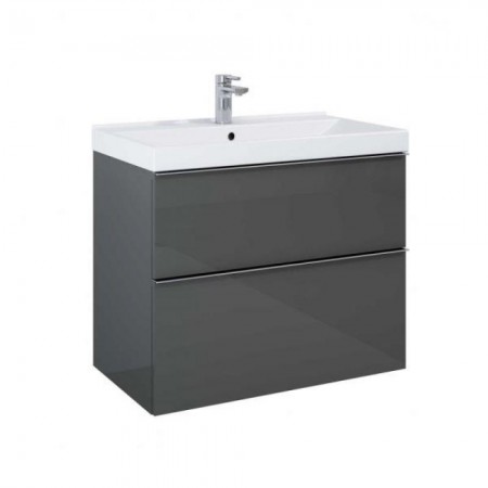 Monterey 80 modern-minimal komplett fürdőszobabútor 2 fiókkal