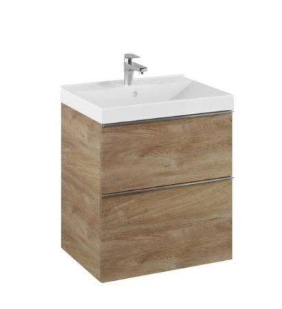 Monterey 60 modern-minimal komplett fürdőszobabútor 2 fiókkal
