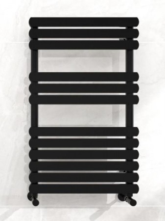 Flat Black 500x800 törölközőszárítós radiátor