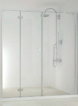 Smartflex 160 csukló zuhanyajtó+zuhanyfal