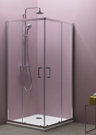Eco Quat TKK 90x90 szögletes zuhanykabin 