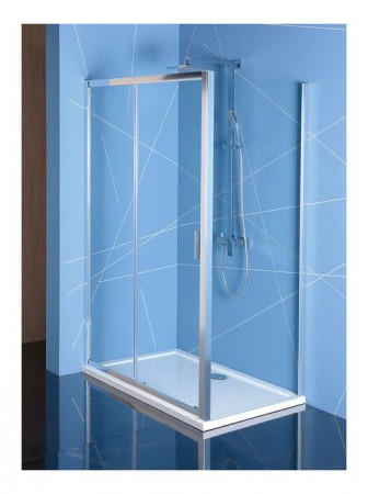 Easy Line 110x70 szögletes, tolóajtós zuhanykabin