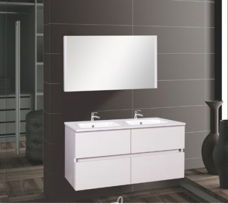 Elois White 120 cm fürdőszobabútor