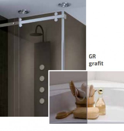 KND2/ALTII-100x140-150 szögletes zuhanykabin