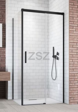 Idea Black KDJ 100x70 szögletes zuhanykabin