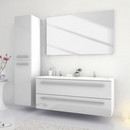 Libato 120 fürdőszobabútor fehér szett outlet