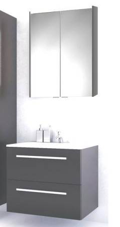 Libato KHX 60 modern-minimal fürdőszobabútor antracit
