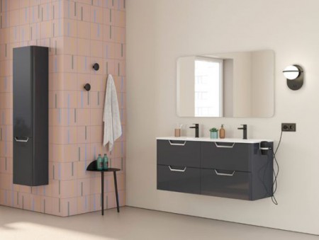 Life 120 modern-minimal komplett fürdőszobabútor