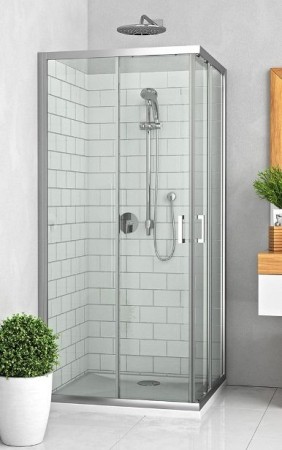 LLS2-90 szögletes zuhanykabin