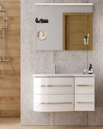 Opal 90 modern-minimal fürdőszobabútor