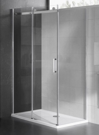 Vincenzo 120 szögletes tolóajtós zuhanykabin