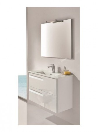 Vitale 60 modern-minimal komplett fürdőszobabútor Slim mosdóval