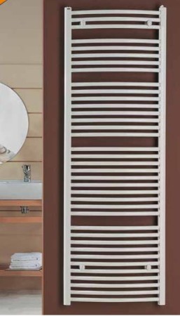 Wezyr 500x1490 fürdőszobai csőradiátor íves
