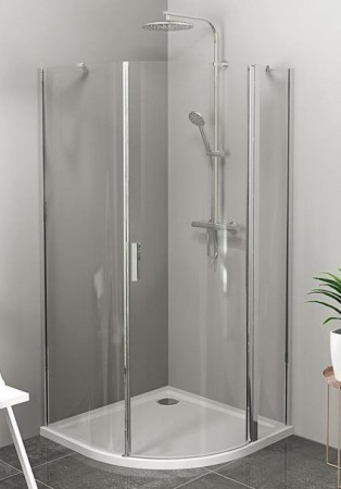 Zoom Line 90x90 íves nyílóajtós zuhanykabin