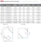 TDO1+TB méretei