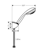 Crometta 85 Vario/PorterʹC zuhanyszett