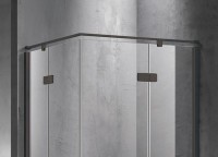 Murano 90x90 cm szögletes zuhanykabin üveg
