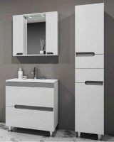 Verona 60 modern-minimal komplett fürdőszobabútor szürke